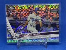 2017 Topps Chrome X-Fractor Andrew Toles RC Los Angeles Dodgers #34