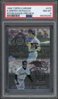 1998 Topps Chrome Ken Griffey Jr. Mike Piazza Interleague Preview #479 PSA 8 HOF