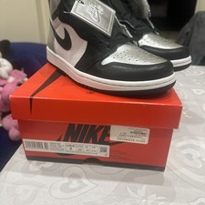 Nike Air Jordan 1 High Silver Toe W | 4.5 UK (7W US | 38EU)