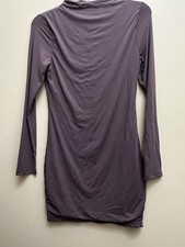 Purple Long Sleeve Dress medium shein