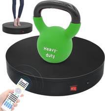 12.6In Remote Motorized Electric Turntable Rotating Display Stand Rotating Platf