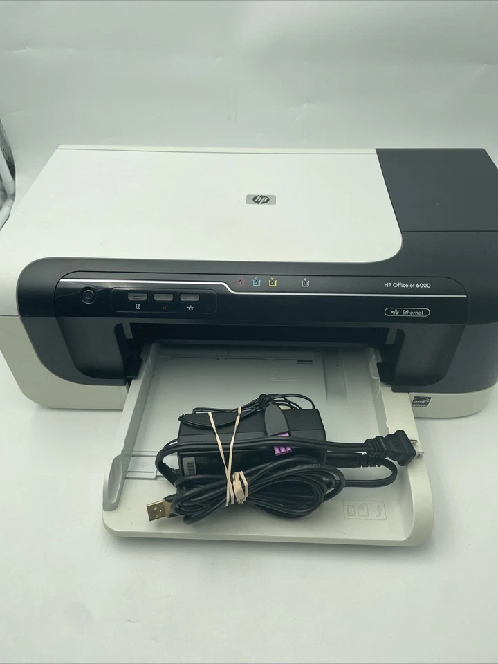 HP OfficeJet 6000 WIRELESS Standard Inkjet Printer Model: E609a - Image 2 of 4