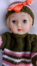 PAR AMOUR DES POUPEES : RATTI 35 cm blonde yeux bleus