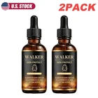 2 PACK Walker Skin Protect Serum for Women Facial Moisturizer New IN Box 2oz
