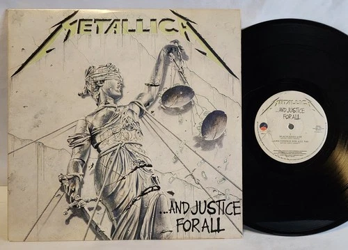 Metallica - And Justice For All LP - OG Press - Heavy Metal Thrash
