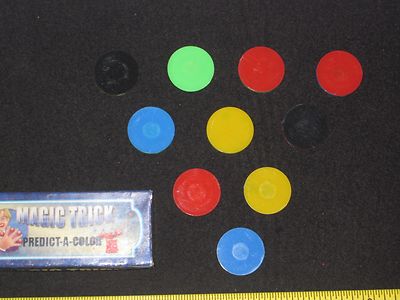 Predict-A-Color Magic Trick - Close-Up, Mental Prediction Magic, Pocket, EASY