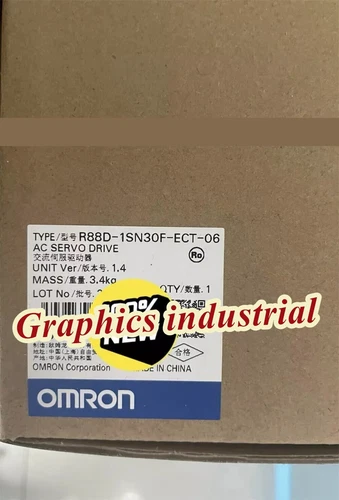 New Original Omron R88D-1SN30F-ECT-06 AC Servo Drive R88D-1SN30F-ECT-06