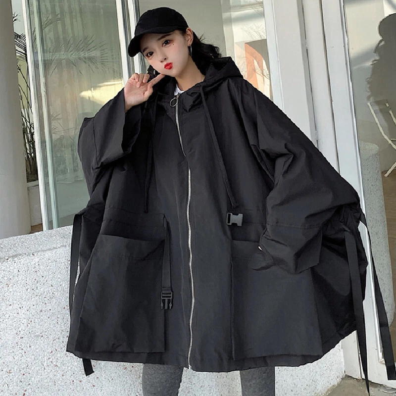 Goth raincoat sale