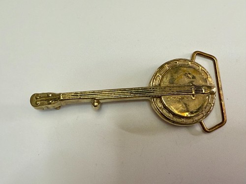 Banjo Música Acústica Hierba Azul Figura Barón Hebillas Latón Hebilla de Cinturón - Imagen 20 de 21