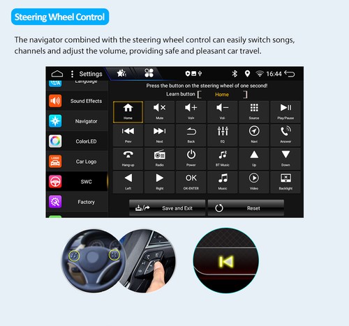 8'' Autoradio Für VW Passat Touran Polo Android 12 GPS Nav DVD Carplay WIFI IPS - Bild 7 von 12