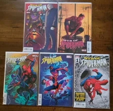 WEB OF SPIDERMAN #1 2024 NM+🔥MALEEV🔥MEDINA 1:25🔥LAND🔥CAPULLO🔥ROMITA JR. VAR