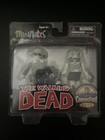 The Walking Dead Minimates Black & White 2012 Halloween ComicFest 2 Pack *NEW*