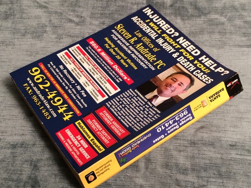 SANTA BARBARA YEAR '2011-2012 WHITE AND YELLOW PAGES TELEPHONE DIRECTORY-VERIZON - Picture 12 of 20