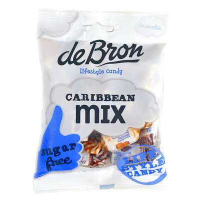 100g De Bron lifestyle Candy Caribbean Mix Low Carb kalorienarm zuckerfrei