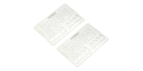 Kyosho Mini-Z Einstellscheiben-Set, 0,2 mm (2 Stück) MZW126 - Bild 3 von 3