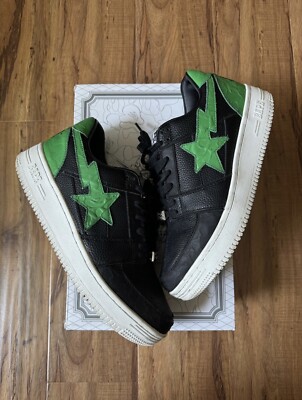 A Bathing Ape Gunna x Bapesta Low Slatt - Black | Size 10.5 | Fast  