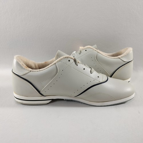 Chaussures de bowling vintage Sliders by Endicott Johnson Sportster grises femmes 8,5 neuves avec étiquettes - Photo 2/8