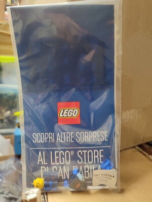 SELTENES LEGO 42083 Bugatti Chiron Driver San Babila Lego Store Exclusive Minifigur