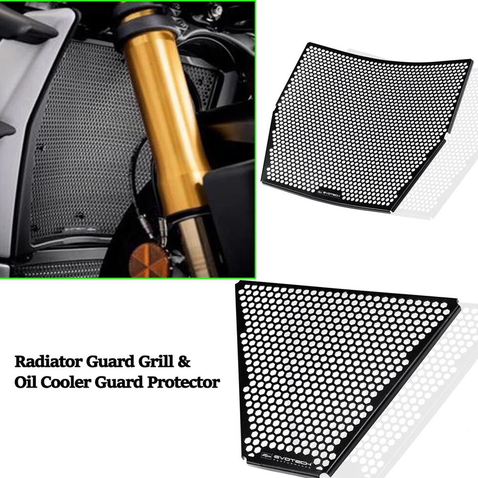For Ducati Panigale V4 V4S 21- Radiator Guard Grill & Oil Cooler Guard Protector - Image 2 of 4