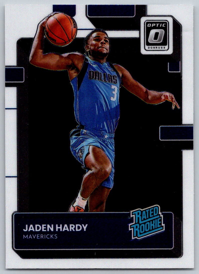 2022-23 Donruss Optic Jaden Hardy Rookie Dallas Mavericks #248