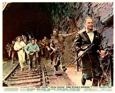 Von Ryan's Express Original Lobby Card 1965 Frank Sinatra Trevor Howard
