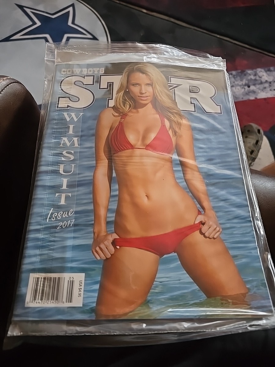 2017 DALLAS COWBOYS Star SWIMSUIT Bikini Magazine Brand New Sealed