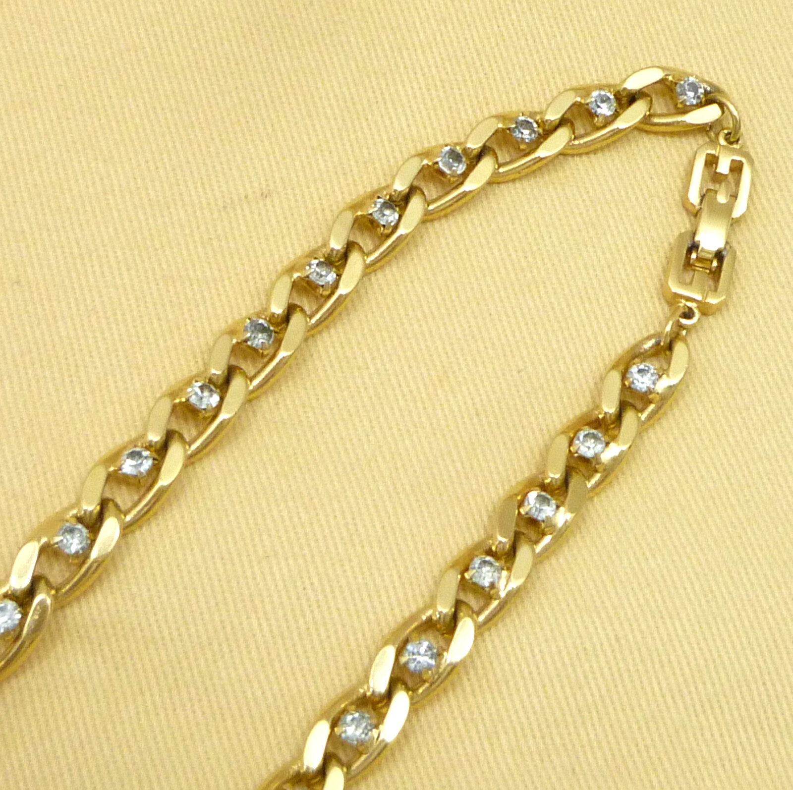 Authentic GIVENCHY GIVENCHY Rhinestone Necklace G… - image 3