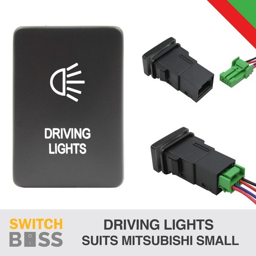 Push Switch 50 STYLES RED-GREEN suit Mitsubishi SMALL Triton Pajero MQ MR QE QF - Picture 25 of 63