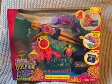 BARBIE Dolphin Magic Ocean Treasure Playset NUOVO MAI APERTO MATTEL 2016 