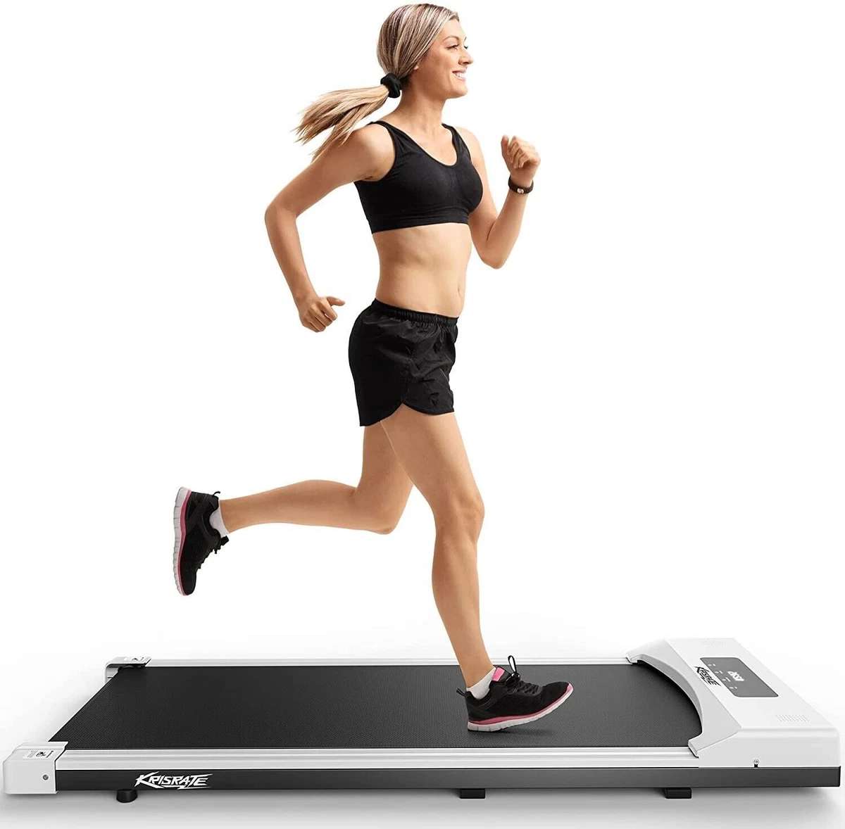 Treadmill Under Desk, Walking Pad Treadmill, Treadmill Ultra Slim &  Portable for Home