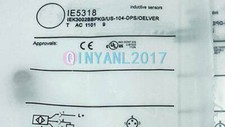 1PCS IFM EFECTOR IE5318 INDUCTIVE PROXIMITY SWITCH NEW