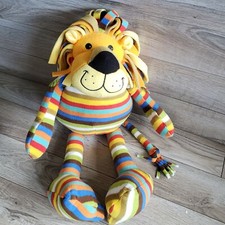 Melissa  Doug Stripe Lion Large Plush Polyester Fiber Fill Soft Multicolor