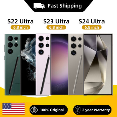 NEW SEALED SAMSUNG GALAXY S22 ULTRA/S23 ULTRA/S24 ULTRA US UNLOCKED ALL GSM CDMA