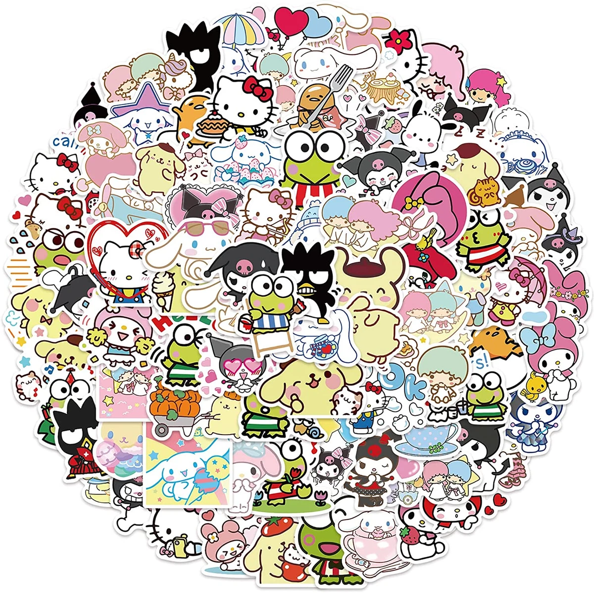 Hello Kitty Sticker Bomb