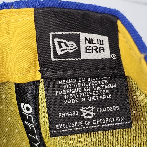 Cappello Berretto Snapback Golden State Warriors New Era 9Fifty NBA Regolabile Basket - Foto 8 di 10