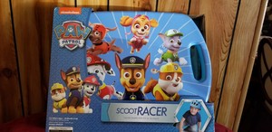 paw patrol scoot racer