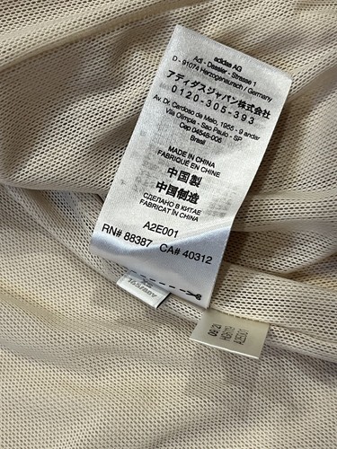 Adidas Y-3 Yohji Yamamoto Asymmetrical Blazer Jacket Beige Oversized Women’s XS - Picture 13 of 14