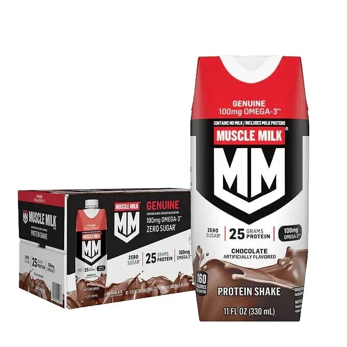 Energía y resistencia Muscle Milk proteínas batidos