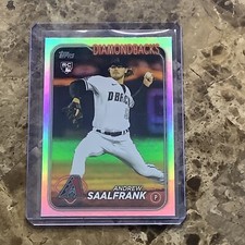 2024 Topps Series 2 Andrew Saalfrank RC Rainbow Foil #406 Diamondbacks B-19