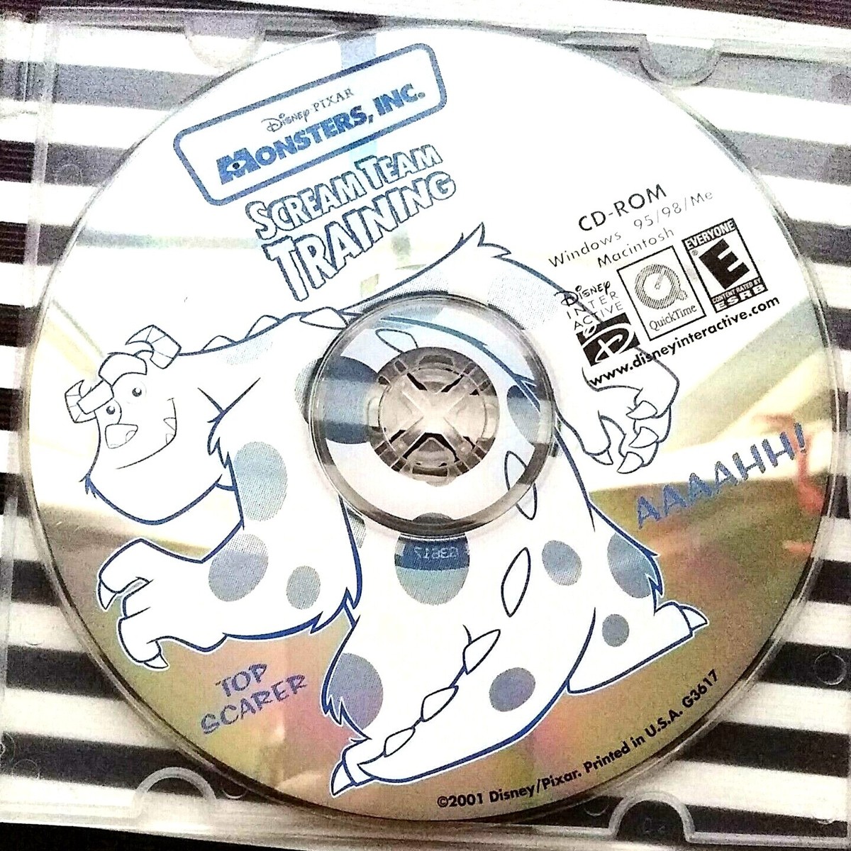 Monsters, Inc.: Scream Team Training (Windows/Mac, 2001) for sale online |  eBay