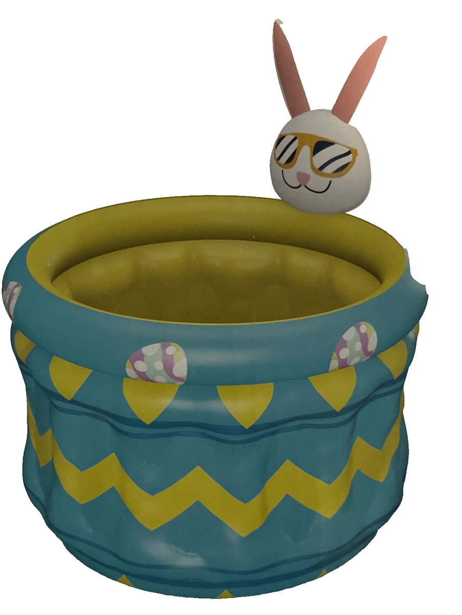 Inflatable Pool Party Drink Cooler Easter Bunny Ice Bucket Blow Up 50L NEW