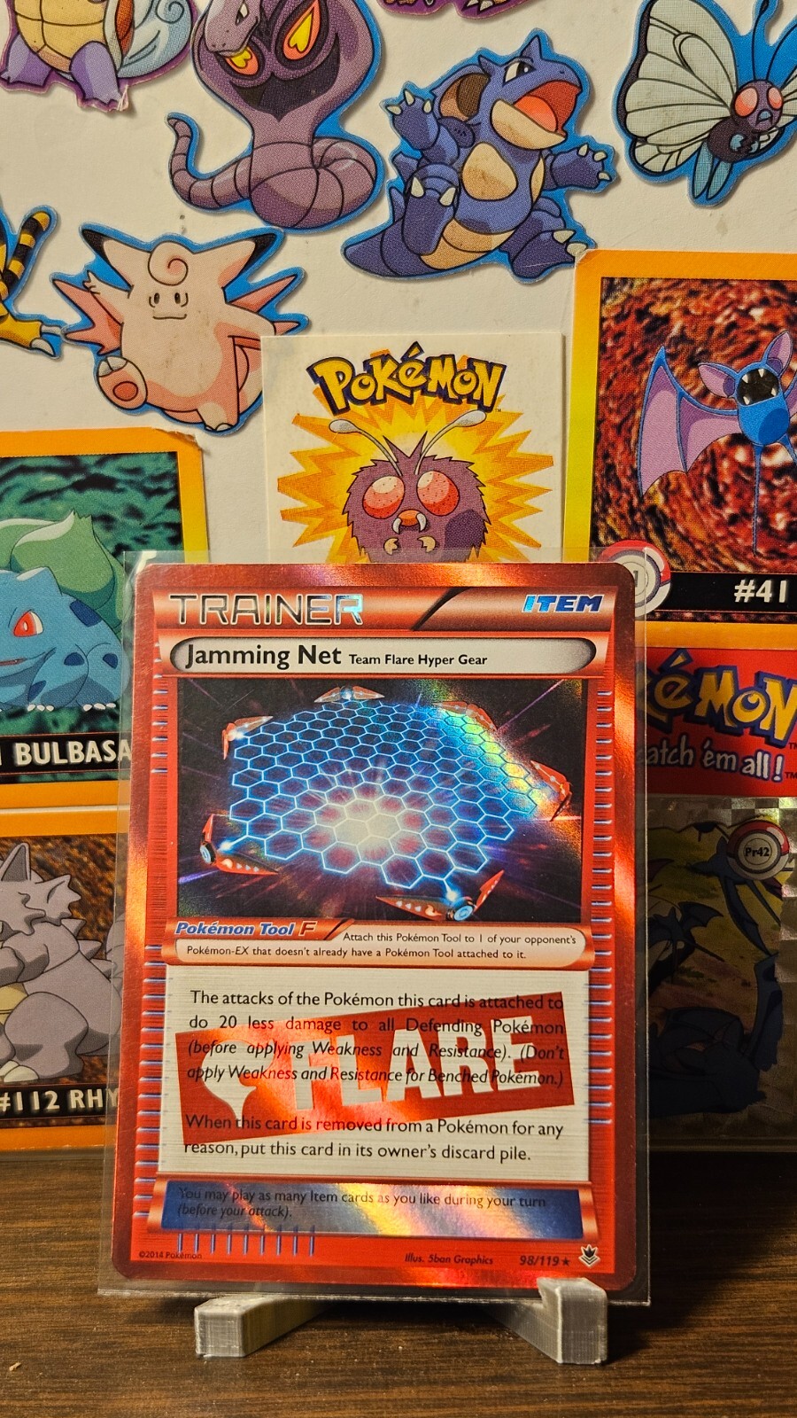 Pokémon Jamming Net 98/119 PHF Phantom Forces LP