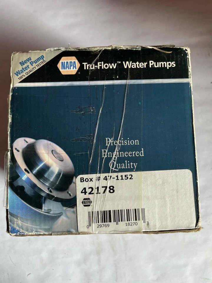 全新发动机水泵 NAPA 42178 适合 1974 - 76 日产 610,1975 - 79 日产 62 — 第 4/4 张图片