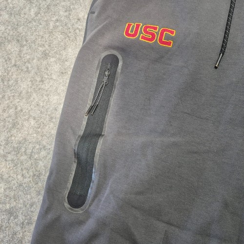 Nike Pants Mens Large Black USC Trojans Tech Fleece Joggers College Stretch - Picture 5 of 12