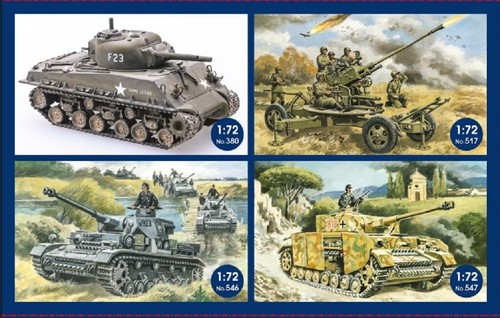 Tank Panzer IV Ausf J plastic model kit scale 1/72 Unimodel UM548 - Picture 4 of 12