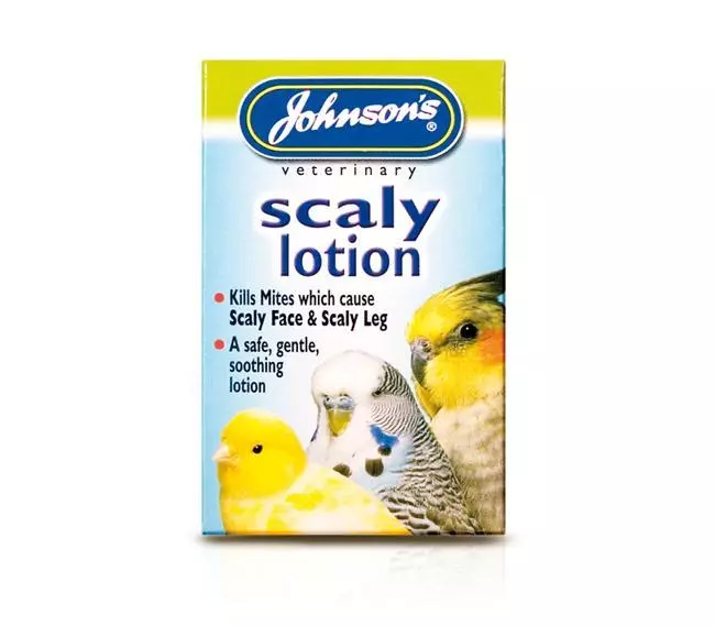 Johnson s Scaly Lotion 15ml for Budgies etc Kills Mites Soothing