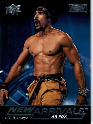 2022 Upper Deck AEW New Arrivals #14 AR Fox