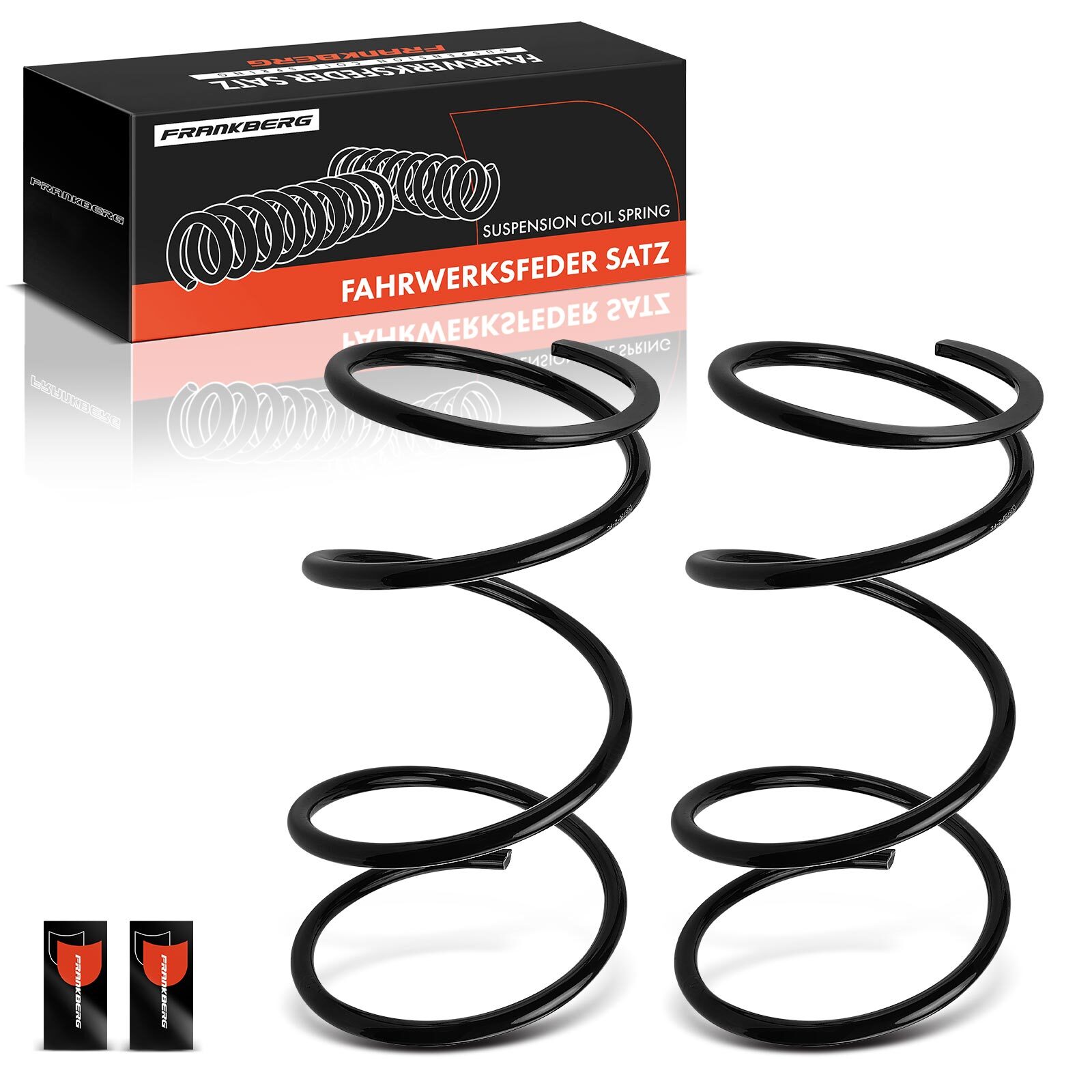 FRANKBERG 2x Coil Spring Set for Toyota RAV4 Mk II 2000-2005 Front RG3573