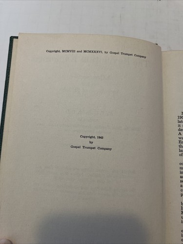 The Revelation Explained 1943 HC F.G. Smith Fourteenth Edition Warner Press - Picture 15 of 17