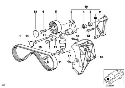 BMW Lagerbock Klimakompressor 64551740619 online kaufen | eBay